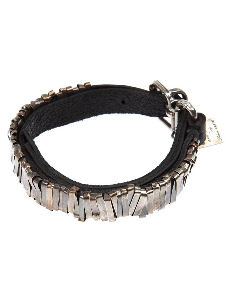Goti Textured Silver Bracelet