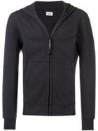 Cp Company Zip-up Goggle Jacket - Blue