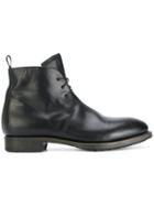 Project Twlv Lace-up Ankle Boots - Black