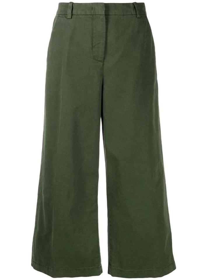 Aspesi High Waisted Culottes - Green