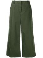 Aspesi High Waisted Culottes - Green