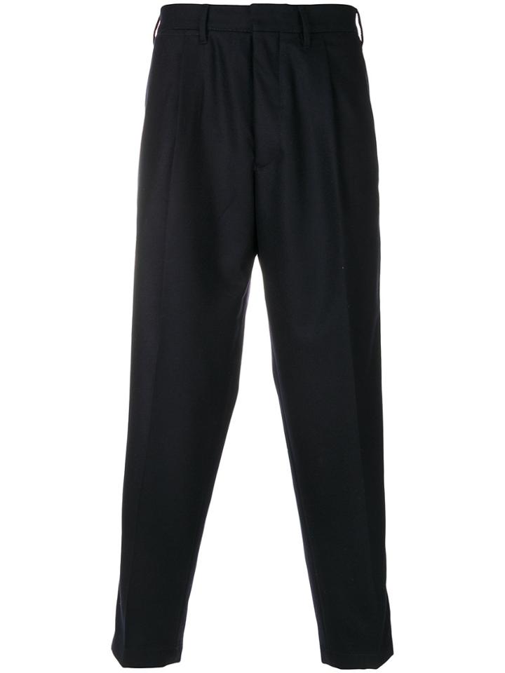 The Gigi Drop-crotch Trousers - Blue