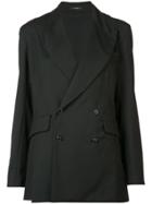 R13 Double Breasted Blazer - Black