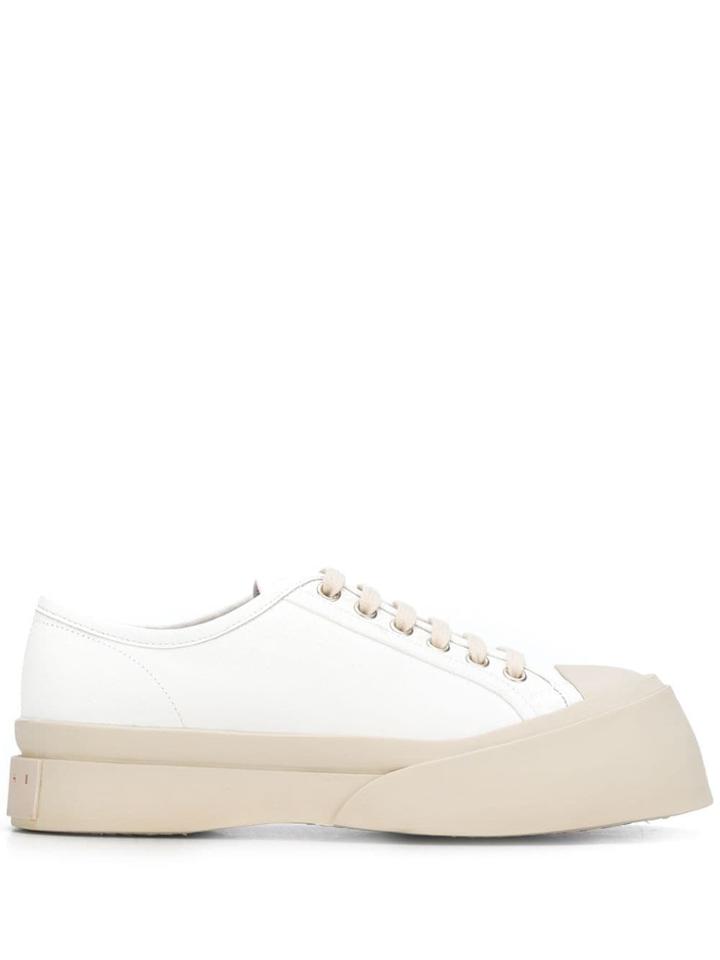 Marni Low Top Sneakers - White