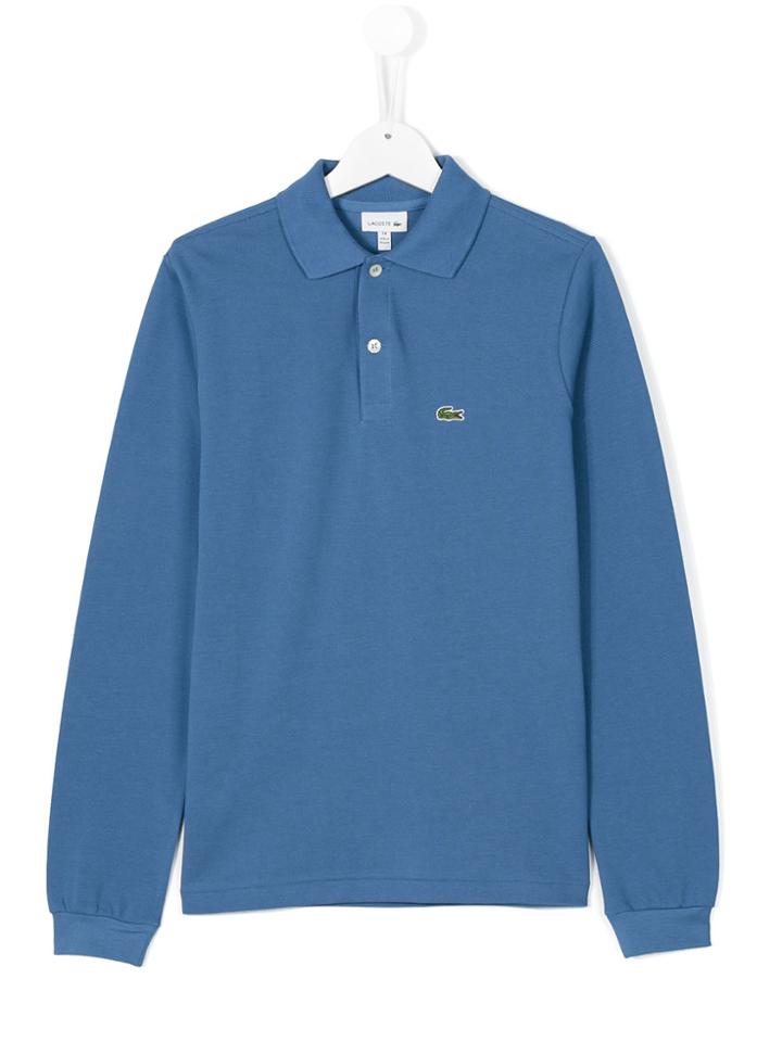 Lacoste Kids Classic Polo Top - Blue