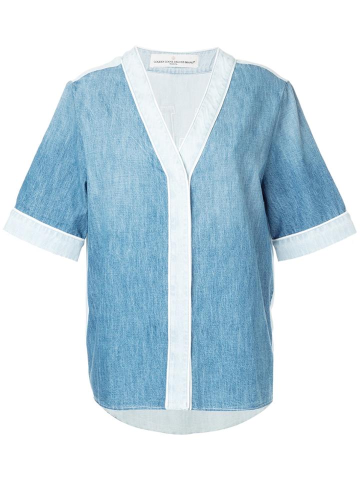 Golden Goose Denim Shirt - Blue