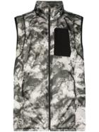 1017 Alyx 9sm Printed Zipped Vest Jacket - Black