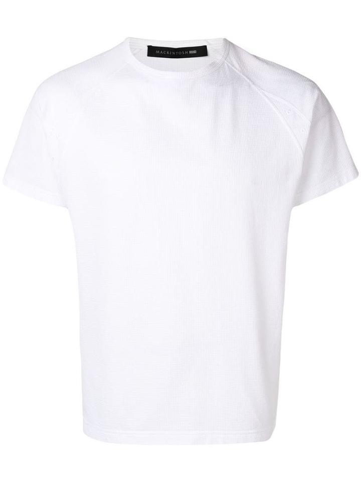 Mackintosh 0004 White Cotton Blend 0004 T-shirt