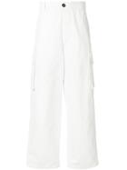 Ami Alexandre Mattiussi Cargo Trousers - White