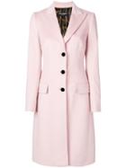 Dolce & Gabbana Tailored Single-breasted Coat - Pink