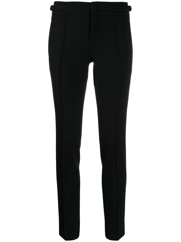 Gucci Pre-owned 1990's Skinny Trousers - Black