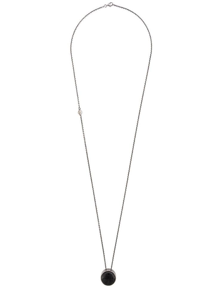 M. Cohen Geo Locket Necklace - Blue