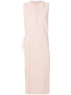 Haider Ackermann Chest Slit Shift Dress - Nude & Neutrals