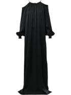 Rosetta Getty Long Off-shoulder Dress - Black