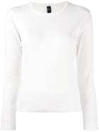 Eleventy Round Neck Jumper, Women's, Size: Medium, White, Silk/merino