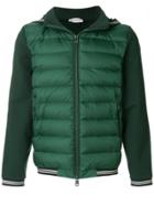Moncler Zipped Padded Jacket - Green
