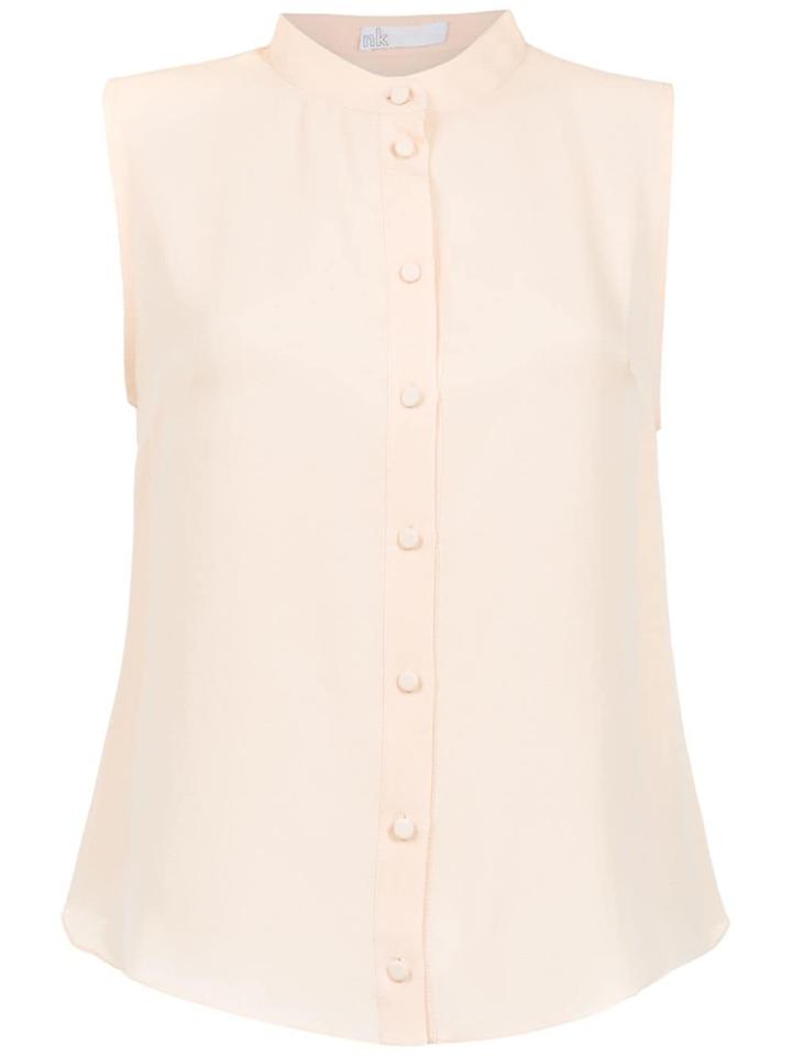 Nk Silk Shirt - Neutrals