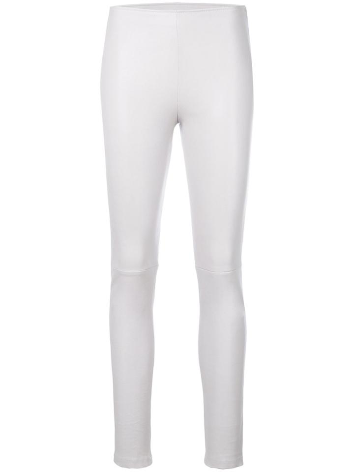 Manokhi Biker Skinny-fit Leggings - Grey