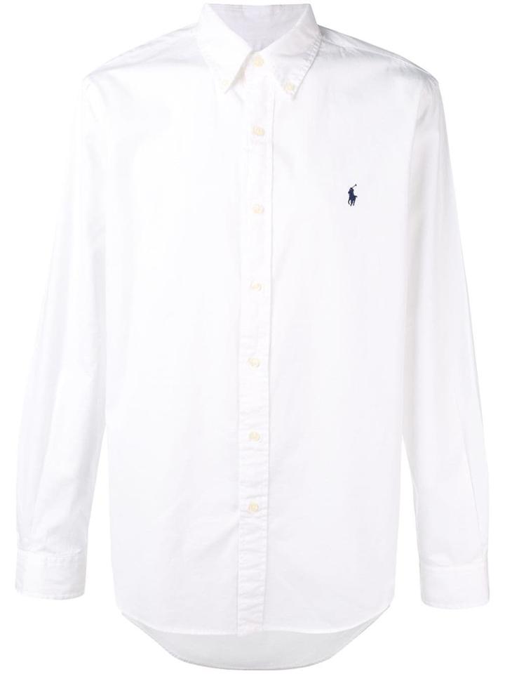 Ralph Lauren Embroidered Pony Shirt - White