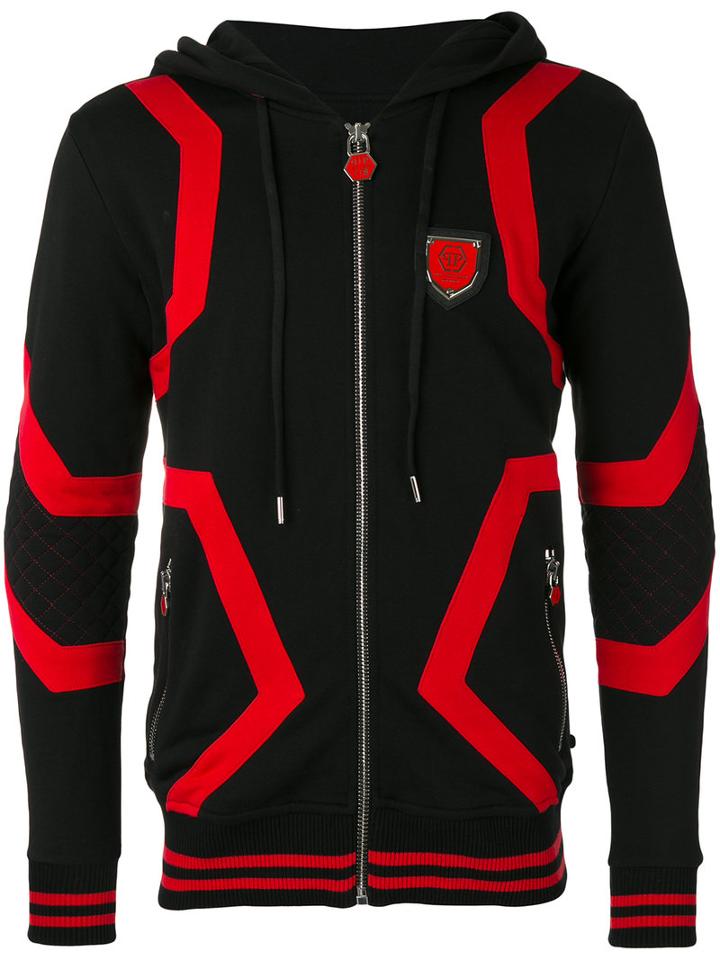Philipp Plein - So One Hoodie - Men - Cotton - L, Black, Cotton