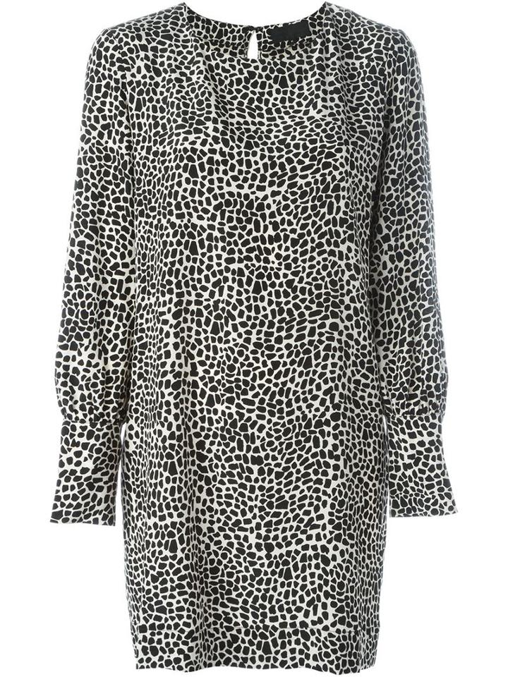 Nili Lotan Leopard Print Dress