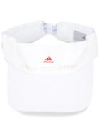 Adidas By Stella Mccartney Tennis Visor, Women's, White, Polyester/spandex/elastane