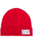 Lc23 Knitted Hat - Red