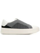 Geox Nhenbus Knit Sneakers - Black
