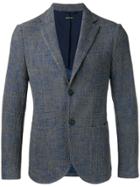 Giorgio Armani Patch Pockets Blazer - Blue