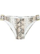 Heidi Klein 'tobago' Rectangle Bikini Bottoms, Women's, Size: Xs, Nude/neutrals, Polyamide/spandex/elastane