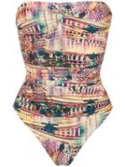 Lygia & Nanny Melissa Strapless Swimsuit - Havana