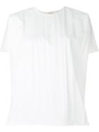 Studio Nicholson Spiga Top, Women's, Size: 0, White, Cotton/polyester