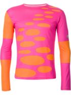 Walter Van Beirendonck Vintage Fluo Print Jumper, Men's, Size: Small, Pink/purple
