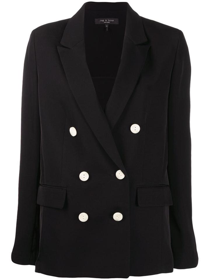 Rag & Bone Double-breasted Blazer - Black