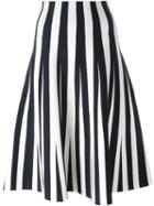 Alexander Wang Striped A-line Skirt