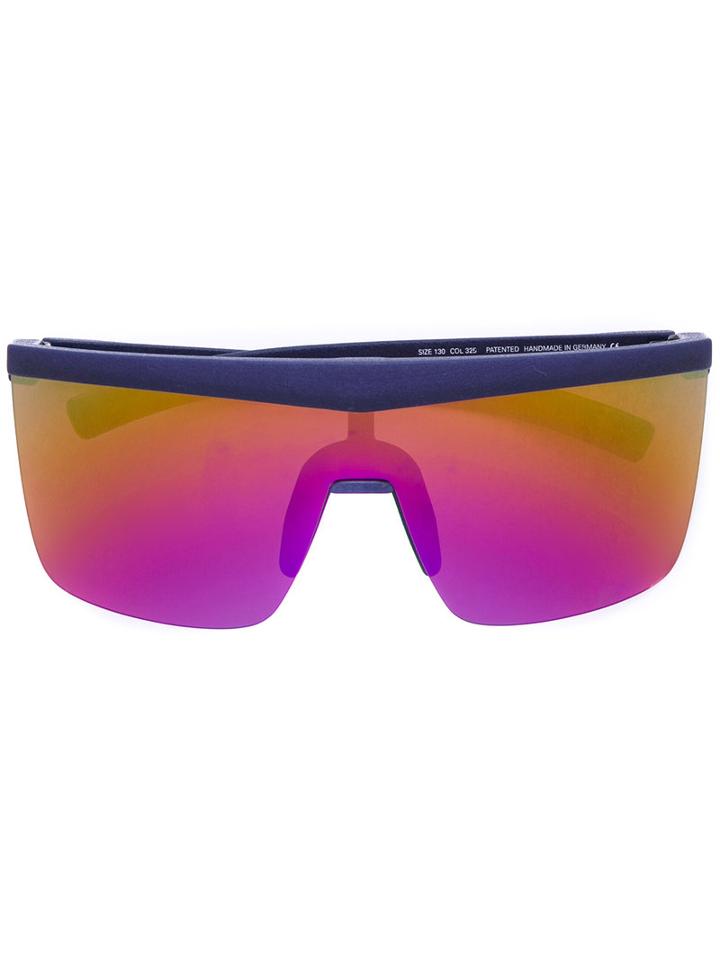 Mykita - Mylon Trust Sunglasses - Men - Metal (other) - One Size, Blue, Metal (other)