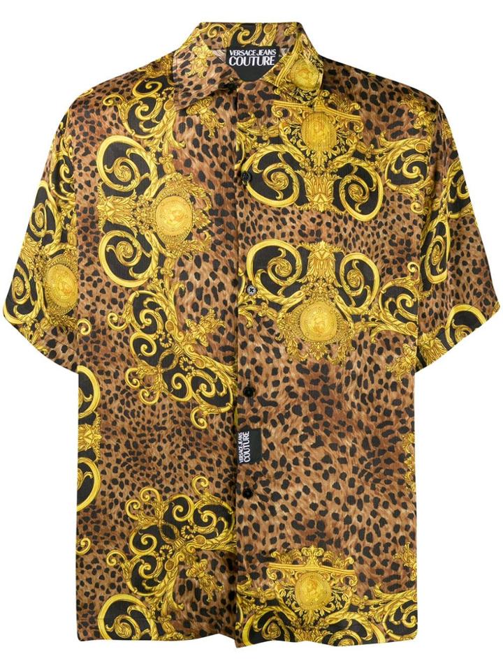 Versace Jeans Couture Patterned Shirt - Yellow