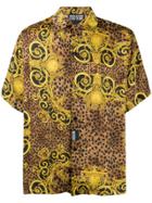 Versace Jeans Couture Patterned Shirt - Yellow