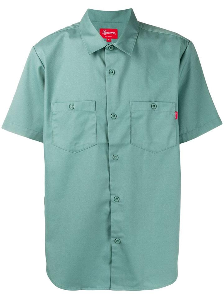Supreme Michael Jackson Work Shirt - Green