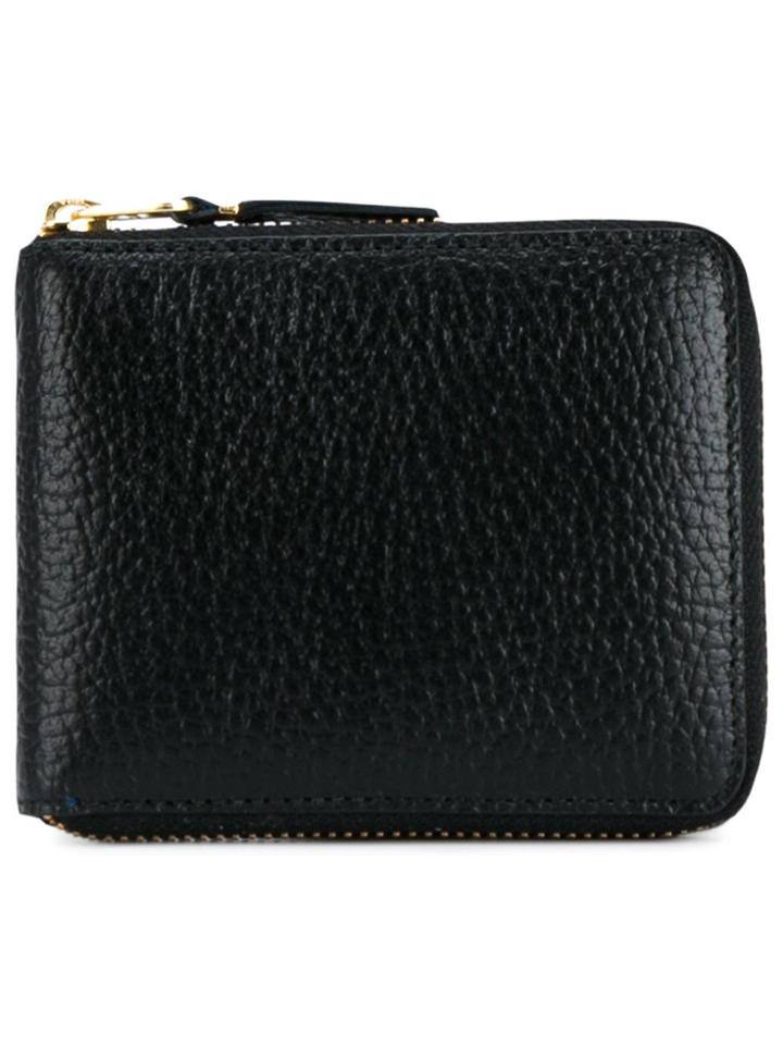 Comme Des Garçons Wallet Zipped Around Wallet - Black