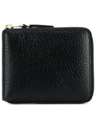 Comme Des Garçons Wallet Zipped Around Wallet - Black