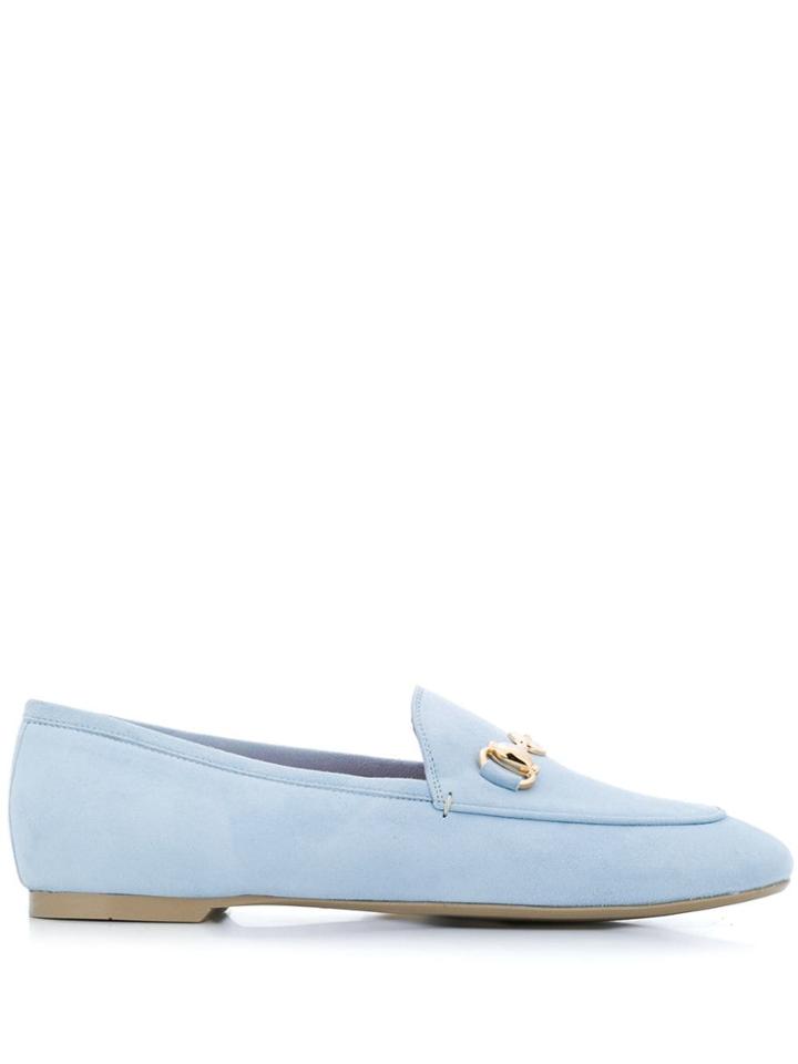 Pretty Ballerinas Horsebit Loafers - Blue