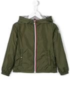 Moncler Kids Zipped Jacket, Boy's, Size: 8 Yrs, Green