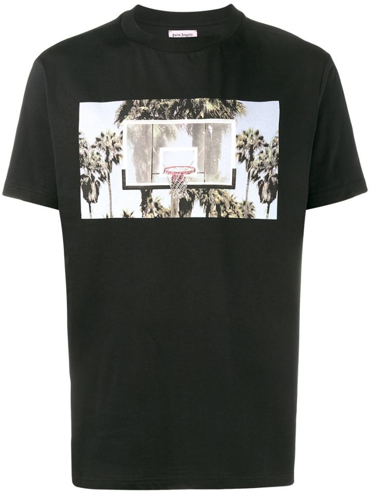 Palm Angels Buzer Beater T-shirt - Black