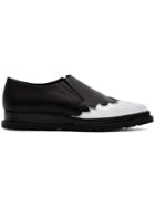 Sacai Flat Oxford Shoes - Black