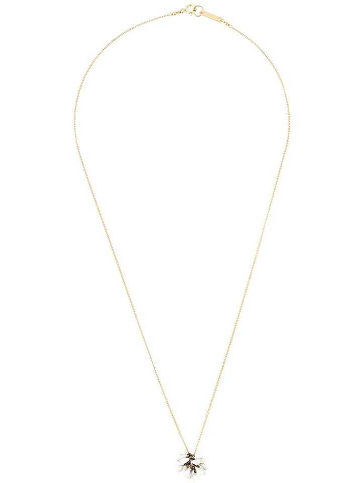 Isabel Marant Multiple Stone Pendant Necklace