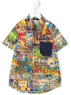 Junior Gaultier Graffiti Print Shirt, Size: 12 Yrs