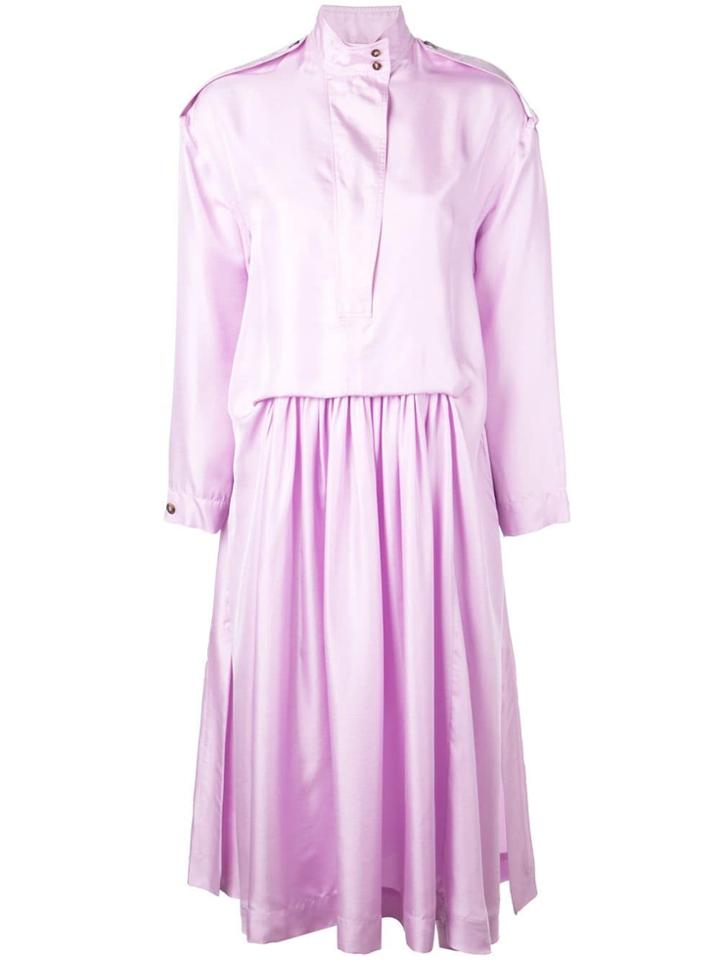 Cédric Charlier Members Only Dress - Purple