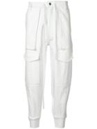 Nahmias White Relaxed Trousers