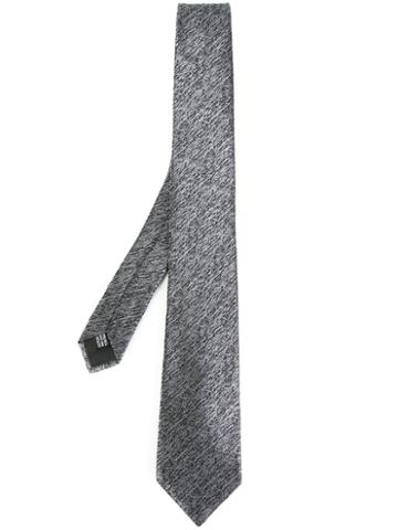 Lanvin Scratch Effect Tie